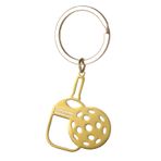 Pickleball Raket Anahtarlık, Pickleball Raket Anahtarlık - Paslanmaz Çelik Anahtarlık - Pickleball Süsleme Pickleball Raket Anahtarlık Pickleball Bagaj Etiketleri Çanta için
