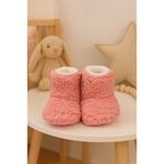 Pico Baby Bebek & Çocuk Kaydırmaz Tabanlı Ev Botu / Panduf / Kışlık Peluş Bot Pembe Renk