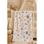 Pico Baby Çok Amaçlı Müslin Örtü & Battaniye / %100 Pamuk / Oeko-Teks Sertifikalı / 80X80 cm - Kırık Krem