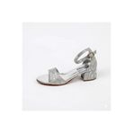 PİCO KİDS Arz Simli 4 Cm Kız Çocuk Topuklu Sandalet Abiye Ayakkabı