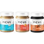 Picus Kaju Ezmesi 195 gr x 1 Badem Ezmesi 195 gr x 1 Siyah Tahin 210 gr x 1 - 210 gr