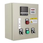 PID Sıcaklık Kontrolörü, Sıcaklık Denetleyicisi 15kW AC380V Entegre Akıllı Sıcaklık Kontrolü M6 2M Termokupl 3 Fazlı PID Kontrolör Eva Fırını Için