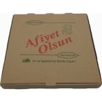 Pide Kutu (Afiyet Olsun) 30X30X4 cm – 100 Adet
