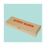 Pide Kutusu Oluklu (4cm) - 100'LÜ
