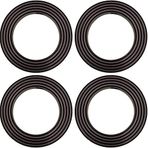 Piebert 4x Conta 26604 Moulinex Mutfak Robotu Clickchef HF452 HF4568, Cuisine Companion HF800 HF900 HF902 ile Uyumlu | Bıçak Tahrik Mili Ø41 mm