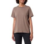Pieces Pcria Ss Fold Up Solid Tee Noos Bc Morel Kadın T-shirt