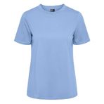 Pieces Pcria SS Solid Tee Noos Bc Hydrangea Kadın T-shirt