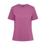 Pieces Pcria Ss Solid Tee Noos Bc Ibis Rose Kadın T-shirt