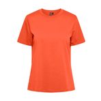 Pieces Pcria Ss Solid Tee Noos Bc Nasturtium Kadın T-shirt