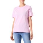 Pieces Pcria Ss Solid Tee Noos Bc Pembe Lavanta Kadın T-shirt