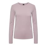 Pieces Pcsirene Ls Tee Noos Pembe Uzun Kollu Kadın T-shirt