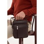 Pierre Cardin 01PC001423 Erkek El Çantası Askılı Çanta - Kahverengi - One Size