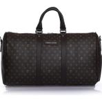 Pierre Cardin 04PC001207 El Valizi Spor Çantası Suni Deri 27x49x18 cm Çok Gözlü Tasarım Seyahat İçin - Kahverengi