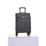 Pierre Cardin 04PC6000-03-ANT Antrasit Çekçekli Kumaş Valiz