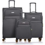 Pierre Cardin 04PC6000-SET Antrasit Unisex 3'lü Set Bavul