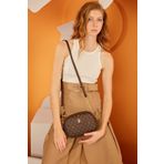 Pierre Cardin 05PO22Y1543 Kahverengi Monogram Kadın Omuz Çantası