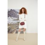 Pierre Cardin 05PO22Y1543 Print Bordo Kadın Omuz Çantası
