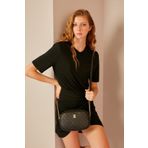 Pierre Cardin 05PO22Y1543 Siyah Monogram Kadın Omuz Çantası