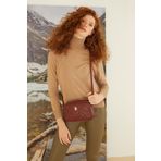 Pierre Cardin 05PO22Y1613 Bordo Kadın Omuz Çantası