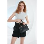 Pierre Cardin 05PO23Y1712 Siyah Monogram Kadın Omuz Çantası