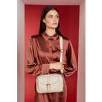 Pierre Cardin 05PO23Y1726 Alfabe Krem Kadın Omuz Çantası