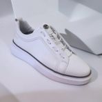 Pierre Cardin 102263 Hakiki Deri Günlük Erkek Ayakkabı - Beyaz