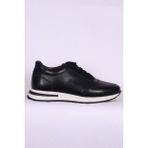 Pierre Cardin 109665 Sneakers Deri Erkek Siyah Günlük Ayakkabı