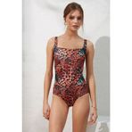 Pierre Cardin 221130 Kare Yaka Desenli Korseli Mayo