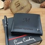 Pierre Cardin 2361 Siyah Deri Erkek Cüzdan