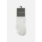 Pierre Cardin 3072 Beyaz Tekli Sneakers Bambu Erkek Socks Çorap - 40 - 44
