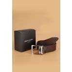 Pierre Cardin 3100 Hakiki deri Erkek Kemer (110 cm 115 cm 120 cm 125 cm 130 cm) KAHVERENGİ