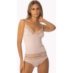 Pierre Cardin 365 Kaşkorse Dantelli Bayan Atlet Külot Takımı - Pudra