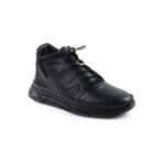 Pierre Cardin 382202 Erkek Termal Deri Bot - Siyah