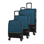 Pierre Cardin 3'lü Petrol PC8200 Valiz Seti