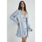 Pierre Cardin 4090 Mist Midi Dantel Sabahlık Gecelik Set