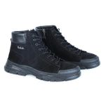 Pierre Cardin 411268 Exclusive Siyah Nubuk Deri Erkek Bot