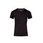 Pierre Cardin 440 Erkek%100 Pamuk Ribana Bisiklet Yaka Yarım Kol Fanila, Siyah, S Beden