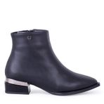 Pierre Cardin 4K 52720 Siyah Fermuarlı Kadın Bot