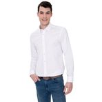 Pierre Cardin 50249779-VR011 Bej Desenli Erkek Gömlek