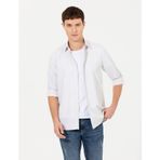 Pierre Cardin 50252477-VR001 Açık Gri Desenli Erkek Gömlek
