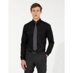 Pierre Cardin 50258931-VR046 Siyah Erkek Gömlek