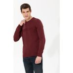 Pierre Cardin 50259797-VR014 Bordo Erkek Kazak