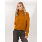 Pierre Cardin 50259955-VR072 Hardal Kadın Kazak