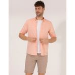 Pierre Cardin 50265119-VR051 Turuncu Erkek Gömlek