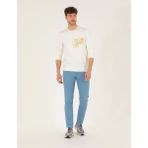Pierre Cardin 50268095-VR032 Koyu Mavi Slim Fit Chino Erkek Pantolon