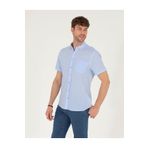 Pierre Cardin 50268184-VR003 Açık Mavi Erkek Gömlek