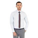 Pierre Cardin 50268201-VR003 Açık Mavi Basic Erkek Gömlek