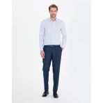Pierre Cardin 50269449-VR003 Açık Mavi Desenli Erkek Gömlek