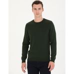Pierre Cardin 50270179-VR079 Koyu Yeşil Erkek Kazak