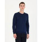 Pierre Cardin 50276349-VR059 Açık Lacivert Erkek Kazak